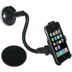 حامل سيارة Amzer مقاس 13 بوصة معقوفة لأجهزة iPhone وiPhone 3G/3GS - أسود in Kuwait