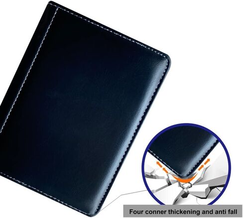 Folio Case Compatible with Kobo Glo HD N437 ebook Reader Leather Cover Protective Case with Magnet Closure Auto Sleep (Color : Black, Size : for Kobo Glo HD(N437)) in Saudi Arabia