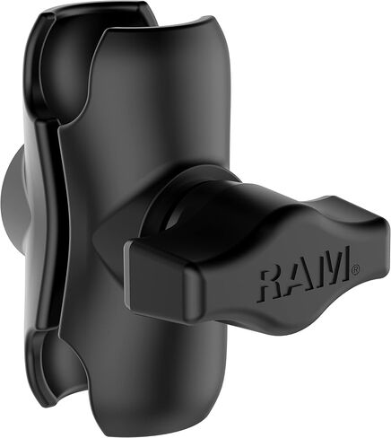 RAM MOUNTS Medium Double Socket Arm for B Size 1" Balls | Marine-grade aluminum connector arm, compatible with B Size 1" ball bases in Kuwait