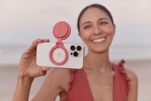 ShiftCam SnapGrip – Phone Camera Grip with Magnetic Mount, Wireless Shutter Button, Built-in Power Bank, Qi Wireless Charging & Tabletop Dock – Compatible with iPhone & Android – Stone in Saudi Arabia