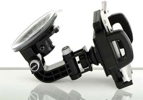 Fly Adjustable Windshield and Vent Car Mount Black Compatible w/Sony Xperia S and Sony Ericsson Xperia Arc HD SmartPhone+ Live Laugh Love VG Wristband!! in Saudi Arabia