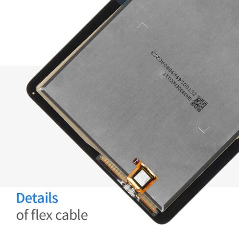 لـ Amazon Kindle Fire HD8 HD 8 10th Gen 2020 K72LL4 شاشة LCD تعمل باللمس، مجموعة استبدال لوحة زجاجية أمامية مع أدوات مجانية (أسود بدون إطار) in Kuwait