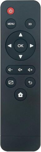 STV383E Replacement Remote Control Fit for Vankyo Portable Projector Pocket Burger 101 Mini LED LCD Projector in Saudi Arabia