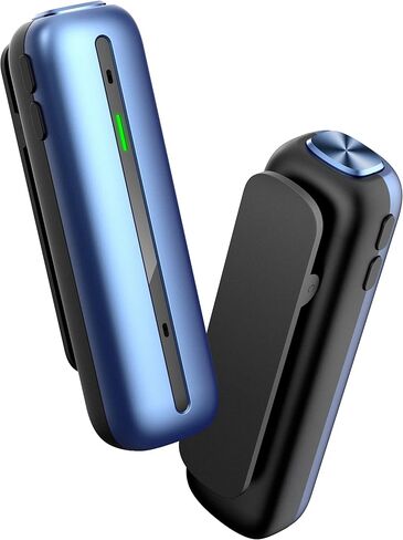 مسجل صوت رقمي صغير ذكي بسعة 16 جيجابايت مع خاصية النسخ والترجمة بالذكاء الاصطناعي، يدعم نقل الملفات عبر USB واللاسلكي من واسك in Kuwait