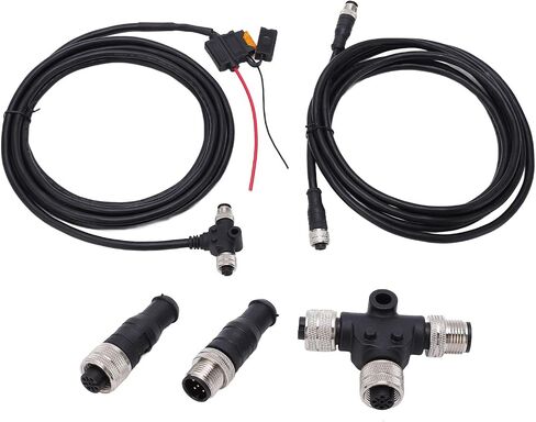 NMEA 2000 Starter Kit, Backbone Cable Drop Cable Tee Connector Field Installable Connector Set for NMEA 2000 Simrad Navico Networks in Saudi Arabia