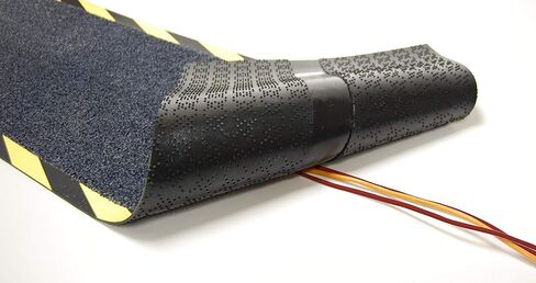 Morland Protect - 47¼in x 15⅝in - Carpet and Rubber Cord Cover Mat - Overfloor Protector for Cables Cords or Wires - Protect from Trips and Falls, Quick, Easy, Simple, Repositionable in Saudi Arabia