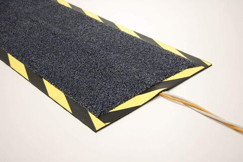Morland Protect - 47¼in x 15⅝in - Carpet and Rubber Cord Cover Mat - Overfloor Protector for Cables Cords or Wires - Protect from Trips and Falls, Quick, Easy, Simple, Repositionable in Saudi Arabia