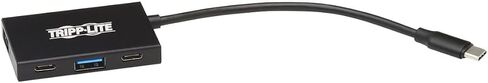 Tripp Lite USB C موزع 4 منافذ 2 USB-A & 2 منافذ USB-C USB 3. 1 Gen 2 ألومنيوم (U460-004-2A2C-2) in Kuwait