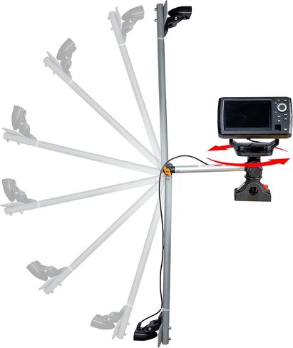Extreme Max 3006.8652 Portable Foldable Transducer Arm with Fish Finder Bracket for Kayaks & SUP in Saudi Arabia