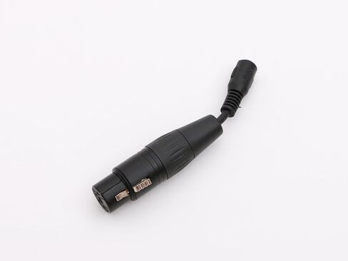 أنثى تيار مستمر 5.5 مم/2.5 مم إلى 4 سنون كابل إمداد الطاقة أنثى XLR لـ Blackmagic URSA in Kuwait