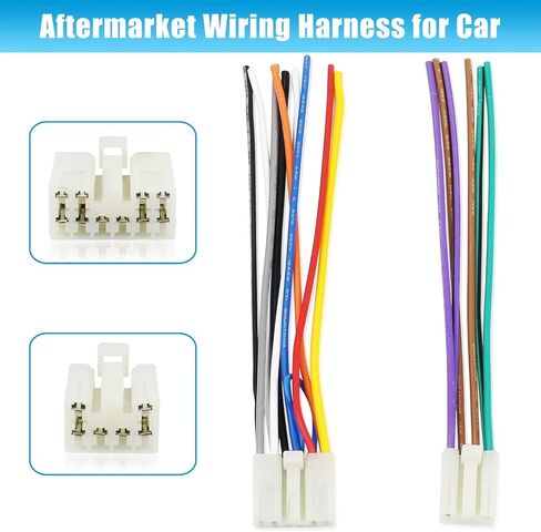 Fiegromech Car Radio Wiring Harness Replacement for 1992-2019 Toyota and 2010-2019 Subaru Stereo Wire Adapter Male Connector for Vehicle System (Non J B L) in Saudi Arabia