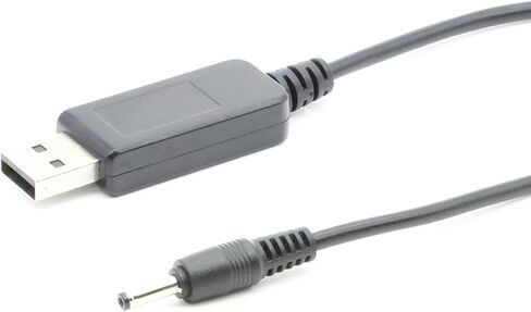 HAUZIK USB Charger Cable Power Adapter Cord Compatible with Google Nest Mini Smart Speaker, Nest Hub (3.3ft, Black) in Kuwait