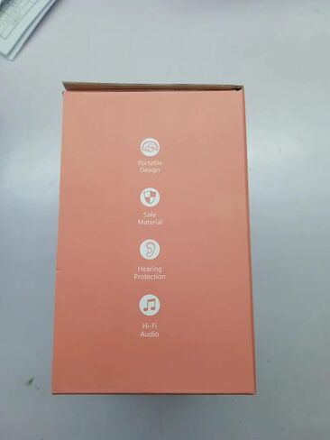 INFURTURE Kids Headphone for School with Microphone, Pink Wired Headphones in Kuwait