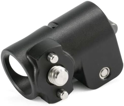 Tilta 15mm Rod Holder to 1/4″-20 Adapter (Side Mounted) Aluminum, Durable and Lightweight, Connect Accessories, Follow Focuses, Lens Supports, Locating Pin (Black) | TA-15RH-1420S-B in Saudi Arabia
