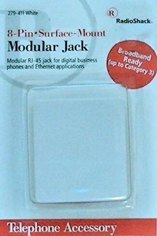 RadioShack 8 Pin Surface Mount Modular Jack 279-411 in Saudi Arabia