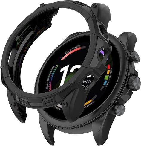 Compatible for Fossil Gen 6 42MM 44MM Case Protective Bumper Cover Case for Fossil Gen 6 Smartwatch Accessories (Gen 6 42MM, 6Colors) in Saudi Arabia