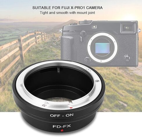 Lens Mount Adapter FD FX, FD Lens to X Mount Adapter Ring, for FD Mount Lens Adapter Ring, for FX X Mount Camera in Saudi Arabia