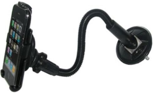 حامل سيارة Amzer مقاس 13 بوصة معقوفة لأجهزة iPhone وiPhone 3G/3GS - أسود in Kuwait