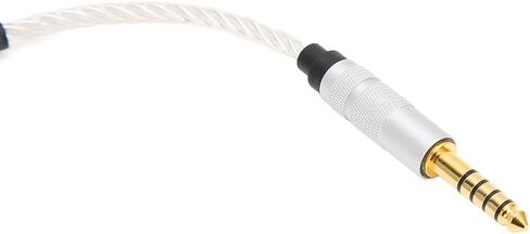 Tgoon 4.4mm Balanced to 3.5mm Stereo Cable, Prevent Interference Compact Clear Outer Skin Headphone Adapter Cable for Sound Player Audio Cable Extension Cords Electronics in Kuwait