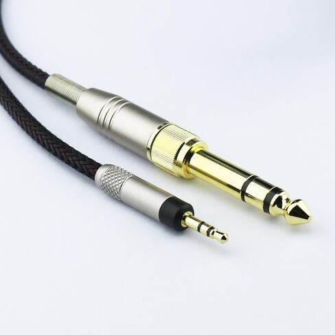 كابل ترقية الصوت البديل NewFantasia متوافق مع سماعات Bose QuietComfort 25، QuietComfort 35، QC25، QC35 II، QC35 1.2 متر/4 أقدام in Kuwait