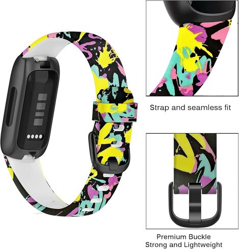 Ybludiy 3 عبوات متوافقة مع Fitbit Inspire 3 Bands، أساور رياضية ناعمة من السيليكون بديلة لساعة Fitbit Inspire 3 Tracker الذكية للنساء والرجال in Kuwait