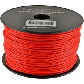 The Wires Zone Yellow 18 Gauge AWG 500' Feet ft Stranded Primary Remote Wire Cable