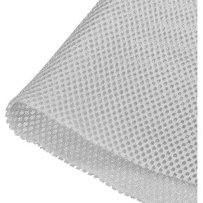 Rebower Speaker Grill Cloth Stereo Mesh Fabric Protective Dustproof Cloth, [for Home Speaker Repair] - 39.37 Inch x 59 Inch/Light Grey in Saudi Arabia