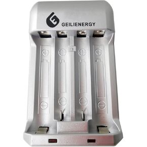 شاحن بطارية فردي ذكي من BAOBIAN لبطاريات 1.2 فولت AA AAA Ni-MH Ni-CD القابلة لإعادة الشحن in Kuwait