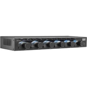 OSD Two Sources, Four Pair Stereo Speaker Select Box with Volume Control SSVC4