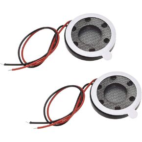 uxcell 1W 8 Ohm Mini DIY Magnetic Speaker Replacement Loudspeaker 18mm for Mobile 2pcs