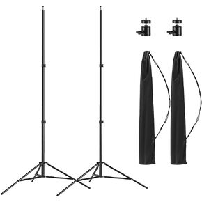 2 Pack Aluminum Light Photography Tripod Stand with Case,Altson 7 Feet Portable Photo Video Tripod Stand for Speedlight, Flash, Softbox, Umbrella, Strobe Light, Camera in Saudi Arabia