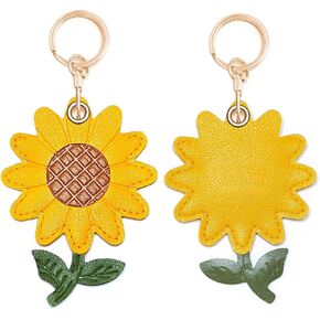 CATCH ON 2 Pack من الجلد Airtag Keychain Case، إكسسوارات Kawaii لطيفة مناسبة لـ Airtag (البطريق الرمادي) in Kuwait