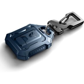 حافظة Dexnor كاملة الجسم مقاومة للصدمات لـ AirTag، غطاء واقٍ ضد الفقدان وسلسلة مفاتيح حامل Airtag مع حلقة مفاتيح وحلقة تسلق للمفاتيح والأمتعة وطوق الكلاب والقطط وواقي لعلامة Apple Air Tag (أرجواني) in Saudi Arabia