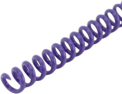 أشواك ربط لفائف حلزونية 9 مم (11/32 × 12) 4:1 [عبوة من 100] Wynn's Purple (PMS 267 C) in Saudi Arabia