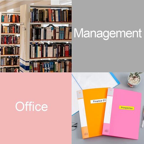 Compatible Label Tape Replacement for Brother Label Maker Tape TZe-241 TZe241 TZ-241 TZ241 TZe Tape 18mm 0.7 Laminated White for P Touch PTD400 PTD600 PTP750W PT1880,Black on White,5 Pack in Kuwait