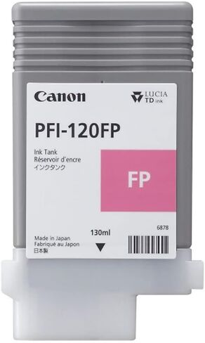 خرطوشة حبر Canon Pfi-120Fp (3499C001aa) ذات إنتاجية قياسية (وردي فلوري) في عبوات البيع بالتجزئة in Saudi Arabia