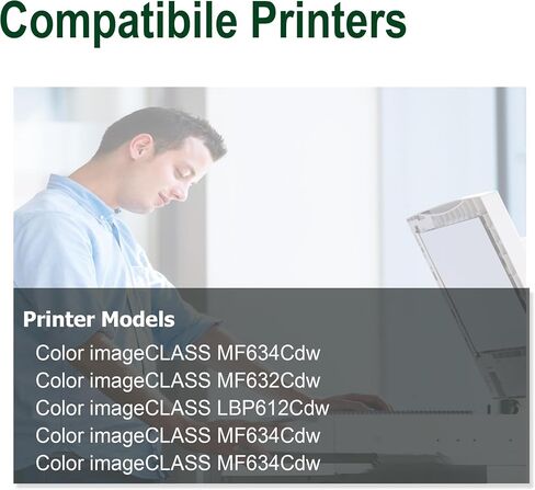 OFFICE-COLOR متوافق مع خرطوشة الحبر Canon 045 045H لسلسلة Canon Color ImageCLASS MF634Cdw MF632Cdw LBP612Cdw MF630C LBP610 (أسود، سماوي، أرجواني، أصفر) in Saudi Arabia