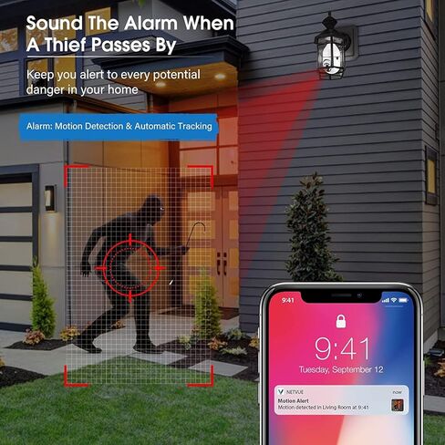 1080P Light Bulb Security Camera, 360° Panoramic WiFi Outdoor & Indoor 2.4Ghz/ 5Ghz Light Bulb Camera Color Day&Night,Light Socket Security Camera Motion Detection,Wireless Lightbulb in Kuwait