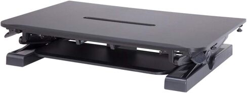 Cotytech Sit-Stand Desk Converter - Dynamically Height Adjustable Black in Kuwait