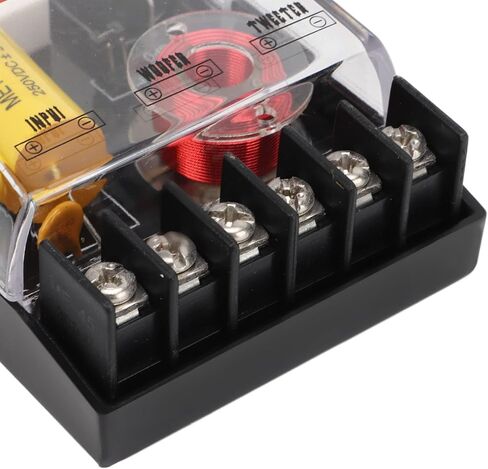 كيولو مكبر صوت ثنائي الاتجاه للسيارة متقاطع سلبي DC12 60-120 واط مقسم رائع لمكبرات الصوت ومكبرات الصوت متوسطة المدى (Qiilu40v8fo6ky2) in Kuwait