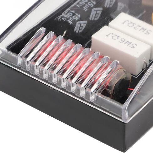 كيولو مكبر صوت ثنائي الاتجاه للسيارة متقاطع سلبي DC12 60-120 واط مقسم رائع لمكبرات الصوت ومكبرات الصوت متوسطة المدى (Qiilu40v8fo6ky2) in Kuwait