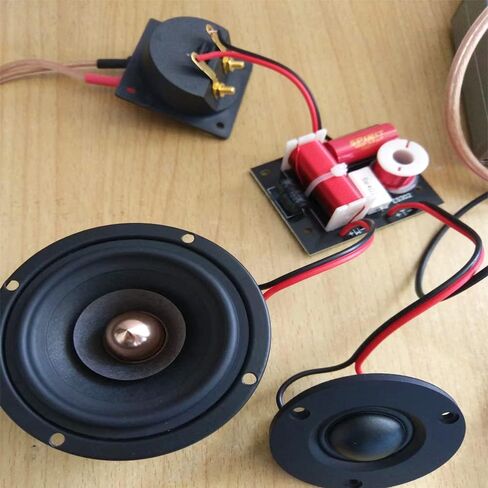 فلاش باي 2 قطعة مكبر صوت كروس اوفر ثنائي الاتجاه 4-8 اوم لوحة تقسيم تردد مكبر الصوت ثلاثي باس مرشحات توزيع التردد in Kuwait