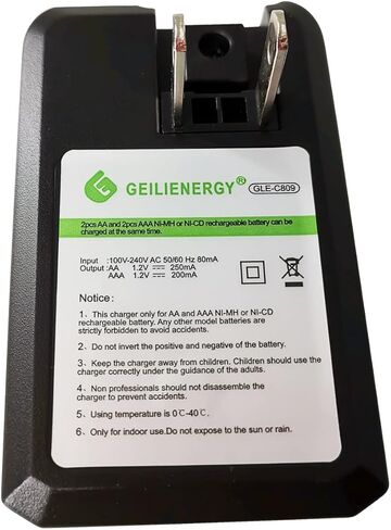 شاحن بطارية فردي ذكي من BAOBIAN لبطاريات 1.2 فولت AA AAA Ni-MH Ni-CD القابلة لإعادة الشحن in Kuwait