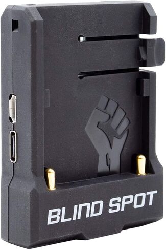 Power Junkie by Blind Spot - Multi use NPF Battery Plate for filmmakers Using NP-F Batteries - Mirrorless or BMPCC Power - It's Also a npf Charger - Battery Plate with Industry Mount. in Saudi Arabia