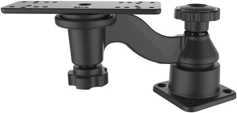 RAM Mounts Horizontal 6" Swing Arm Mount for Fishfinders & Chartplotters RAM-109HU Compatible with Garmin, Humminbird, Lowrance + More in Kuwait