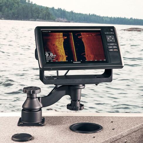 RAM Mounts Horizontal 6" Swing Arm Mount for Fishfinders & Chartplotters RAM-109HU Compatible with Garmin, Humminbird, Lowrance + More in Kuwait