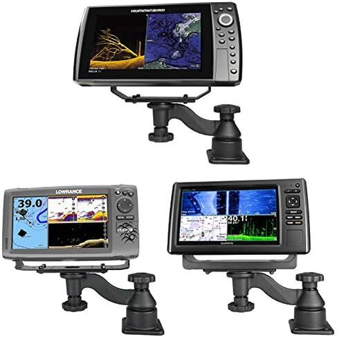 RAM Mounts Horizontal 6" Swing Arm Mount for Fishfinders & Chartplotters RAM-109HU Compatible with Garmin, Humminbird, Lowrance + More in Kuwait