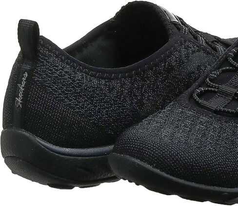 Skechers Women's Breathe Easy Fortune Knit | Modern Comfort Casual, Relaxed Fit, Air-Cooled Memory Foam, Machine Washable, Bungee Slip-On in Saudi Arabia