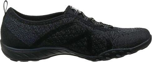 Skechers Women's Breathe Easy Fortune Knit | Modern Comfort Casual, Relaxed Fit, Air-Cooled Memory Foam, Machine Washable, Bungee Slip-On in Saudi Arabia