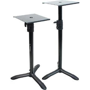 Harmony Audio HA-BKSPKS Home Audio - Studio Monitor Adjustable Height Bookshelf Speaker Stand Pair in Saudi Arabia